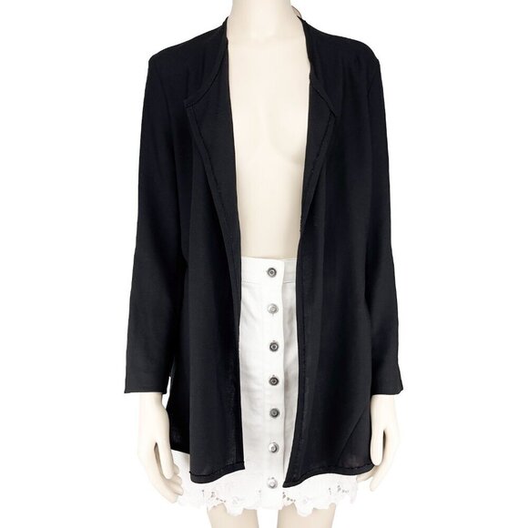 LANVIN Summer 2009 French Haute Couture Zip-up Long Sleeves Back Ruffles blazer - Picture 6 of 9